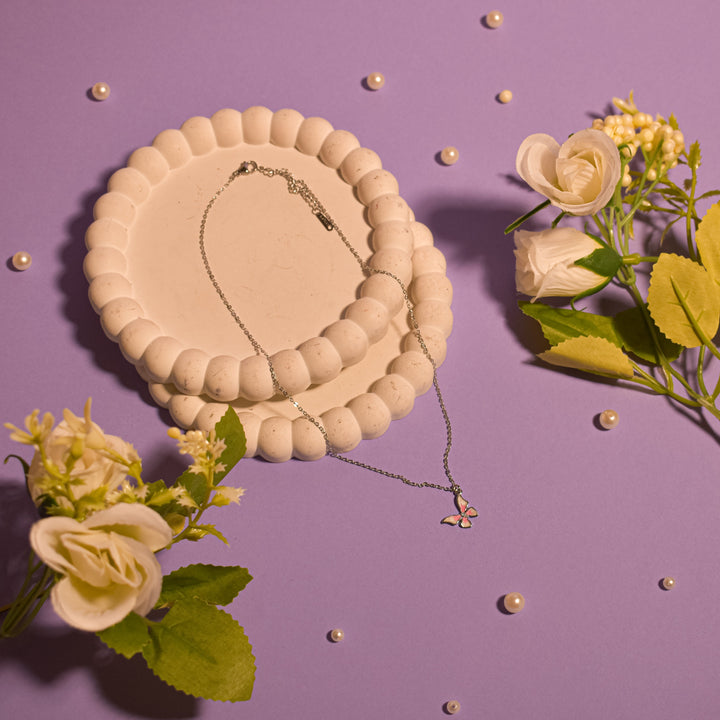 Blush Monarch Necklace