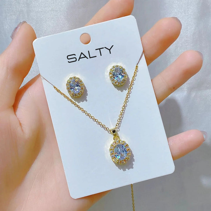 Bodacious Earrings and Necklace Set