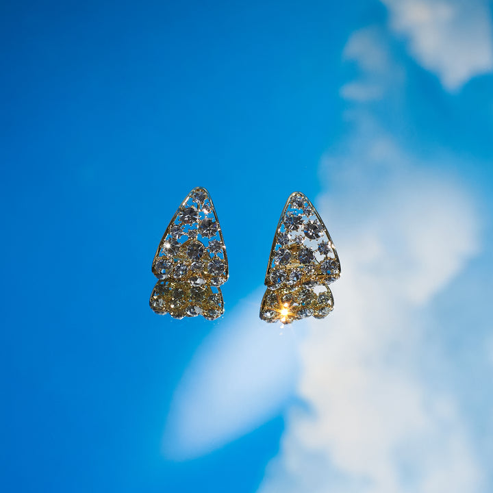 Bohemian crystal Earrings Salty