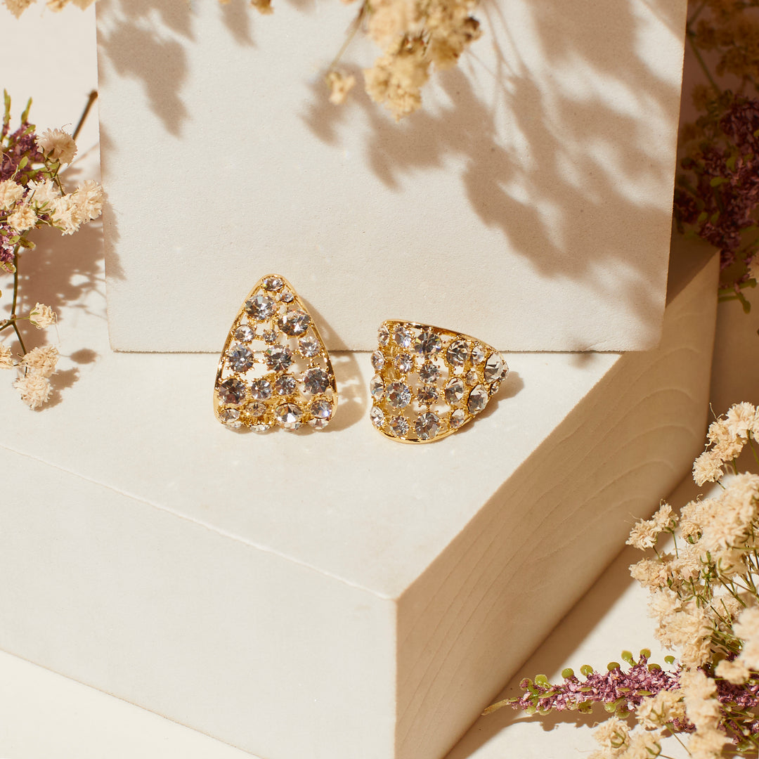 Bohemian crystal Earrings Salty