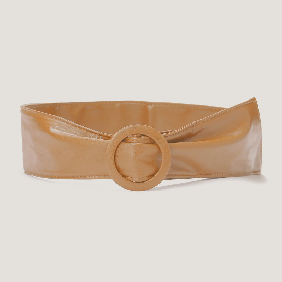 Boho Statement Light Brown Waist Belt | Salty