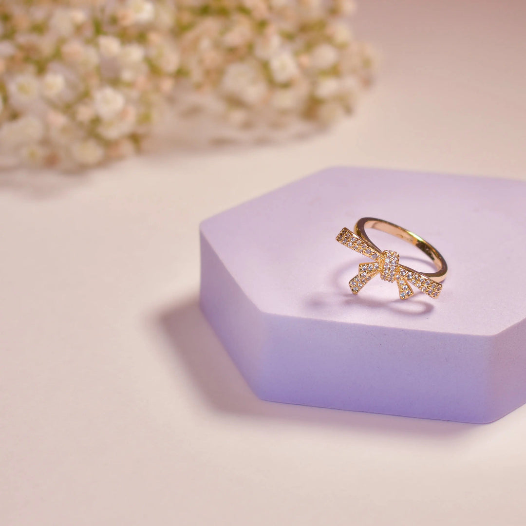 Bow Luxe Ring | Salty