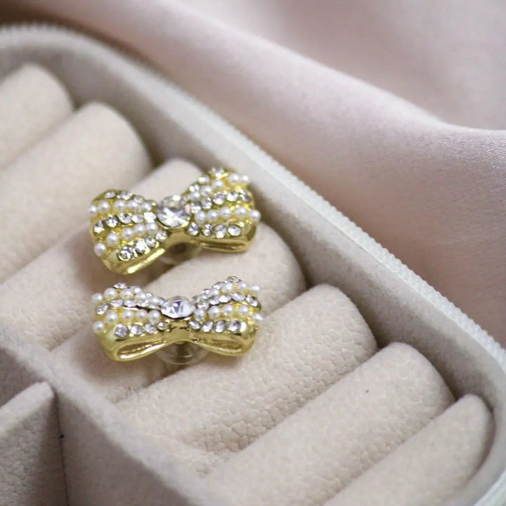 Bow it Out Studs - Salty Accessories