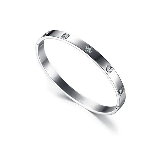 Cartier Diamond Band - Silver - Salty Accessories