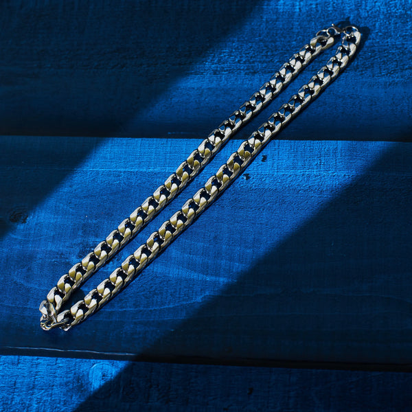 Brawny Braid Silver Chain
