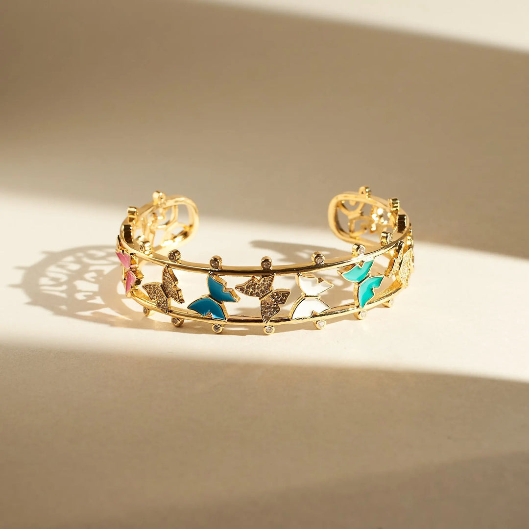 Breeze-Kissed Winglet Cuff - Salty Accessories