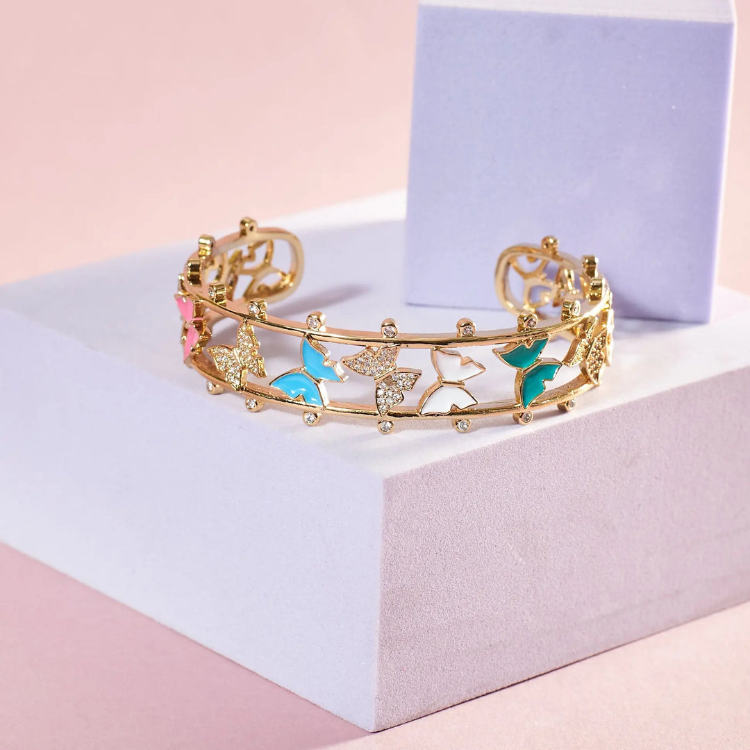 Breeze-Kissed Winglet Cuff - Salty Accessories