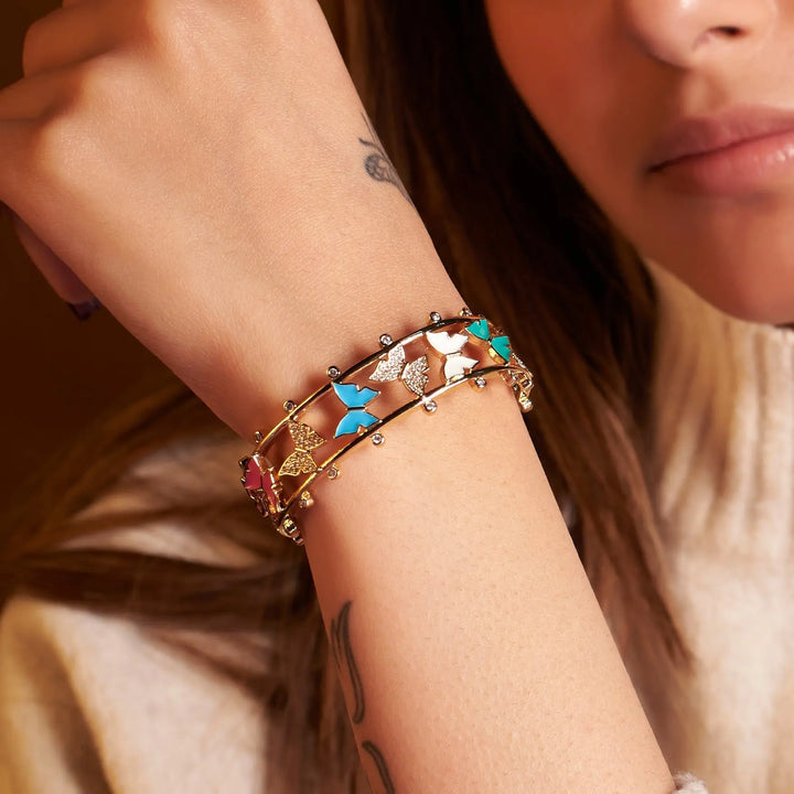 Breeze-Kissed Winglet Cuff - Salty Accessories