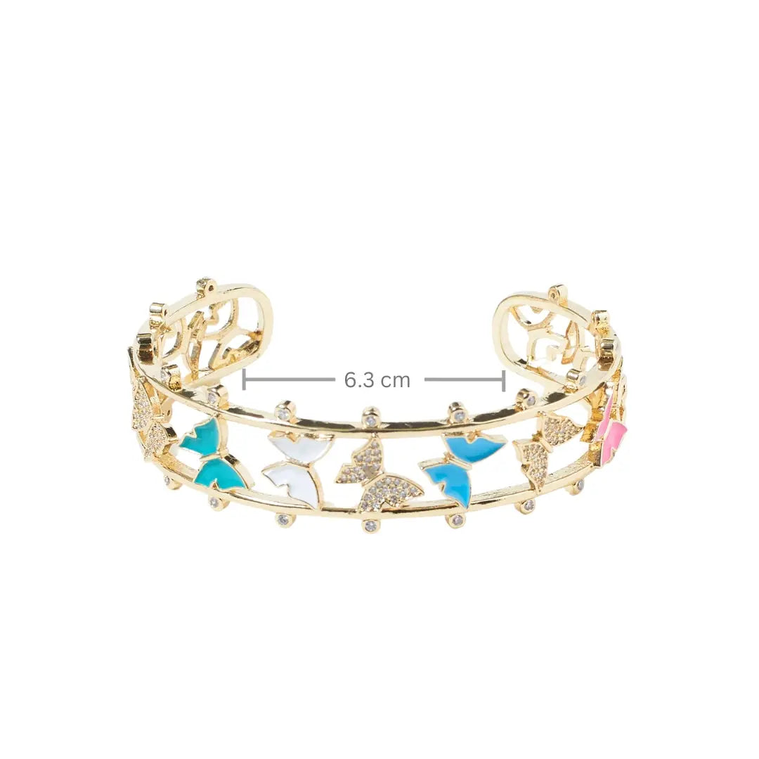 Breeze-Kissed Winglet Cuff - Salty Accessories
