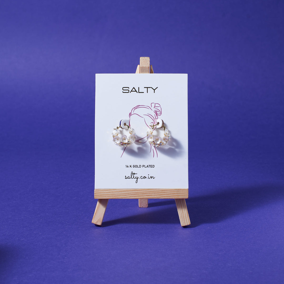 Bumblebee Subtle Earrings - Salty Accessories