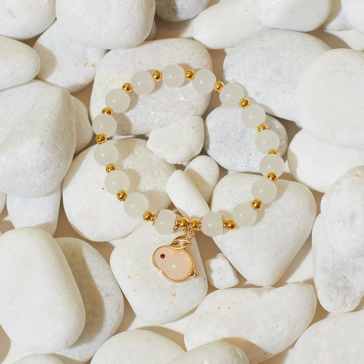 Bunny Luster Beaded Band - Salty Accessories