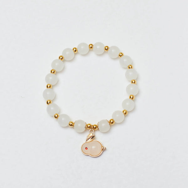 Bunny Luster Beaded Band
