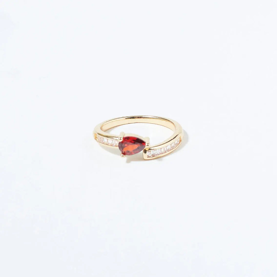 Burgundy Blaze Ring | Salty