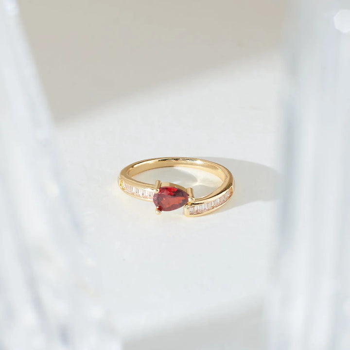 Burgundy Blaze Ring | Salty