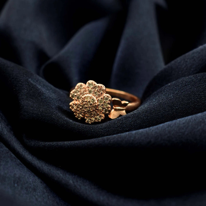 Buttercup Spinner Ring - Rose Gold - Salty Accessories