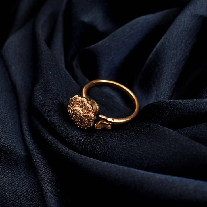 Buttercup Spinner Ring - Rose Gold - Salty Accessories