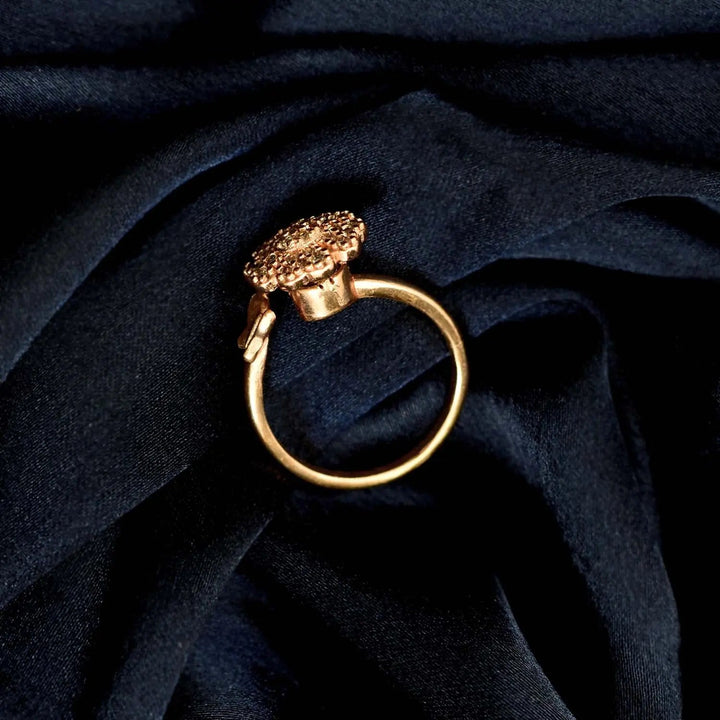 Buttercup Spinner Ring - Rose Gold - Salty Accessories