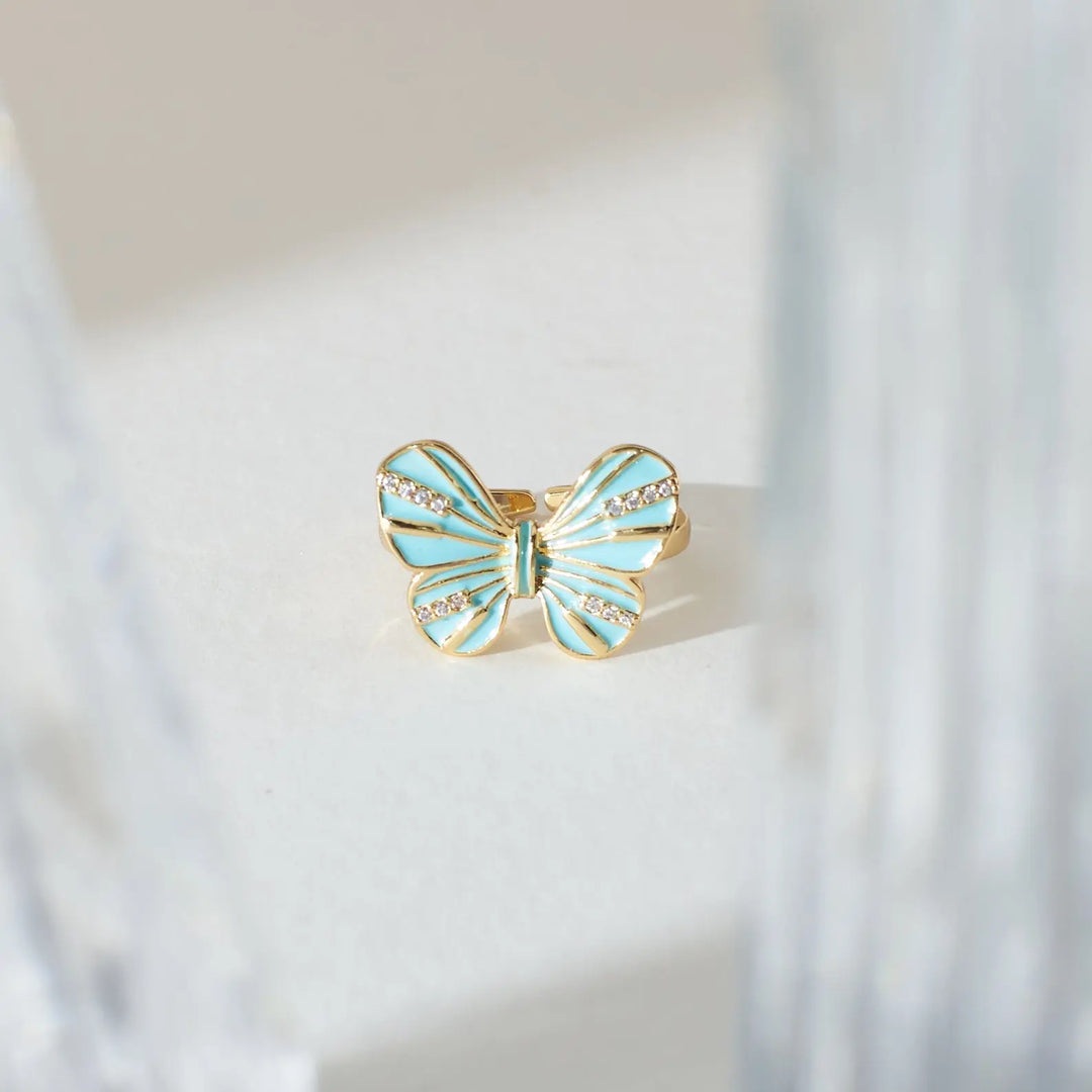 Butterfly Kiss Ring | Salty