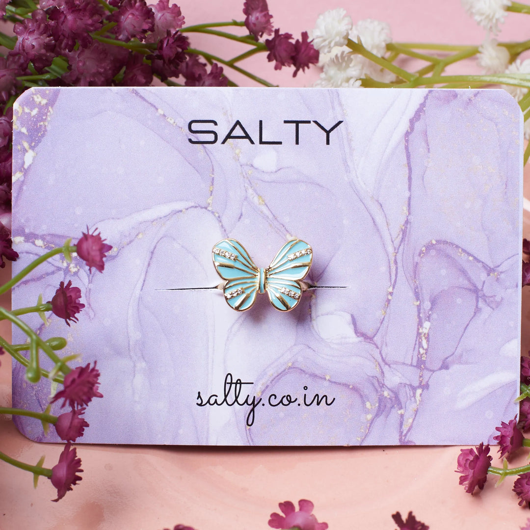 Butterfly Kiss Ring | Salty
