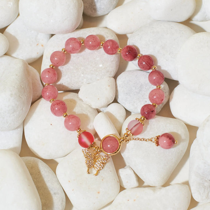 Butterfly Kissed Beaded Band - Salty Accessories