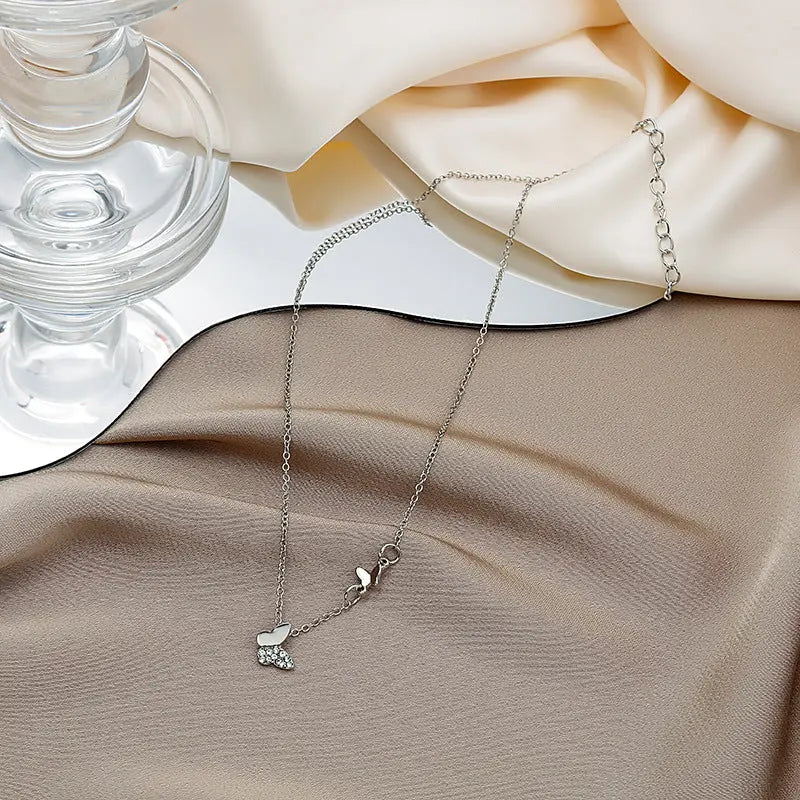 Butterfly Charm Necklace - Salty Accessories