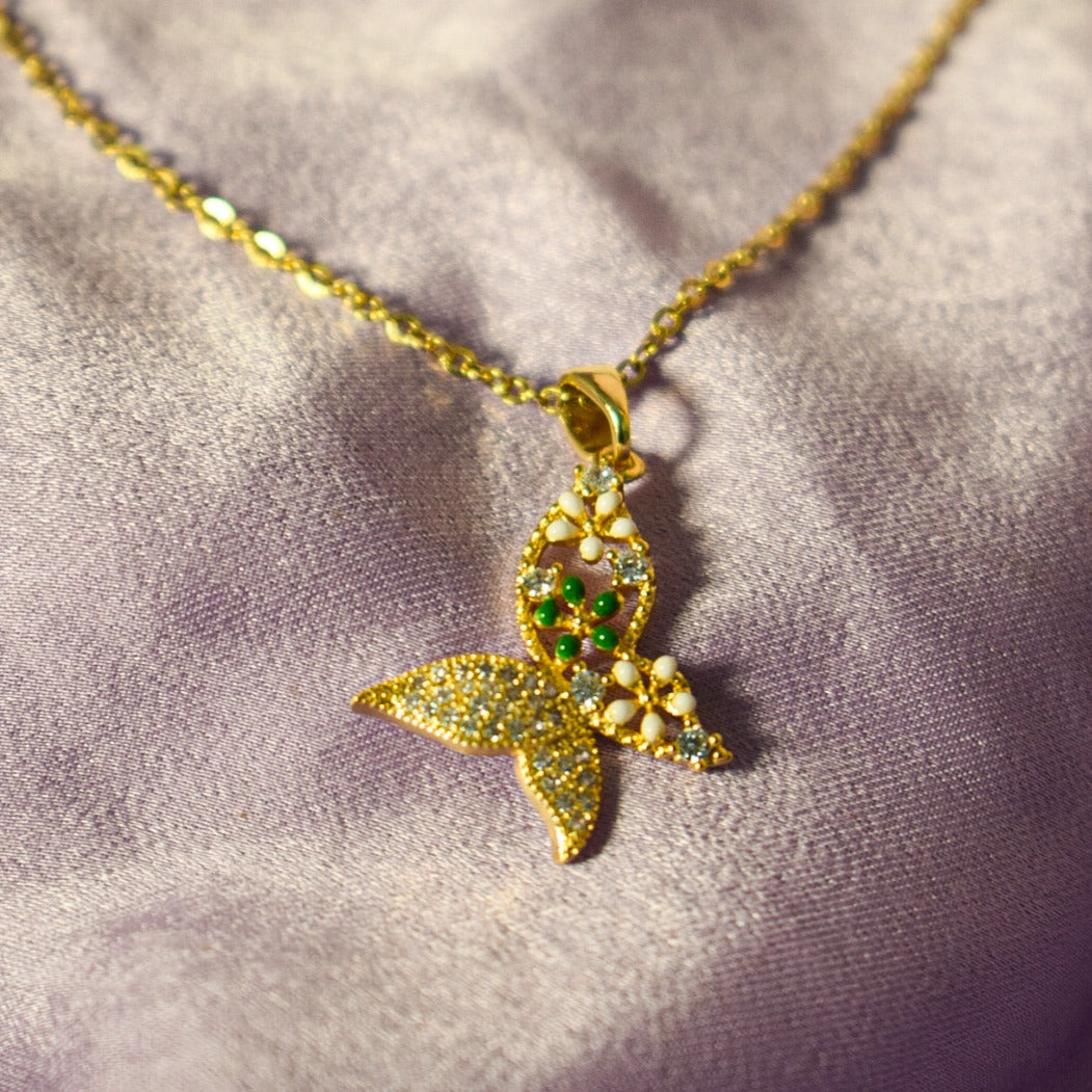 Butterfly Dream Necklace - Salty Accessories