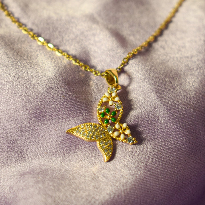 Butterfly Dream Necklace - Salty Accessories