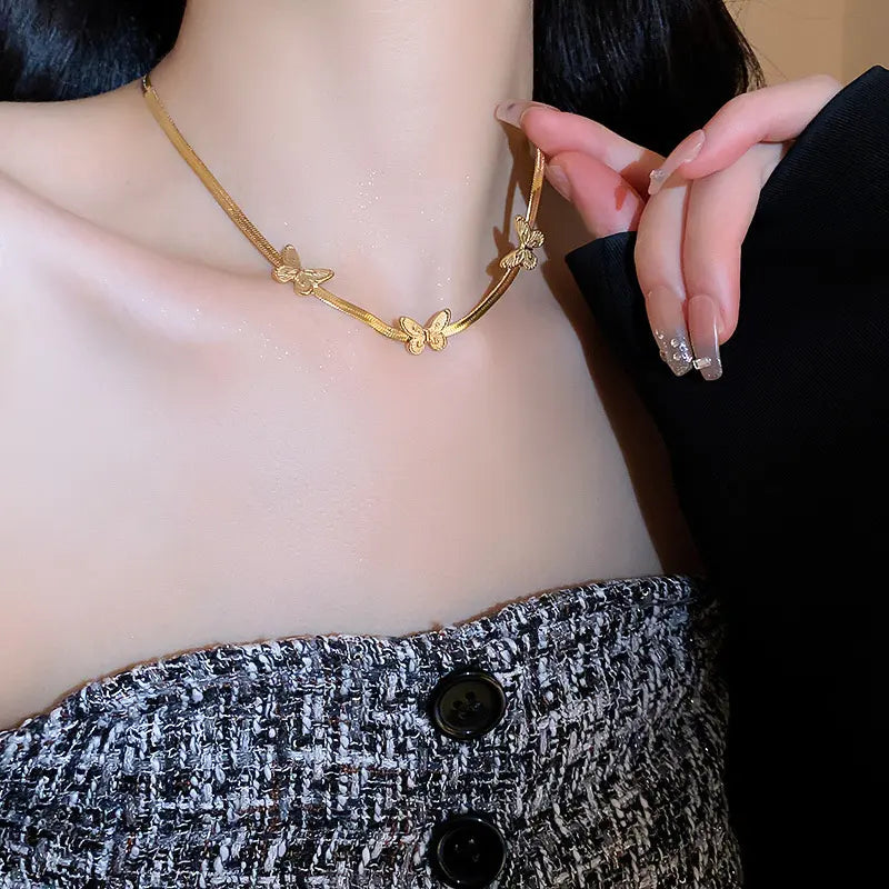 Butterfly's Gaze Choker