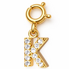 Studded Alphabet Charms