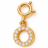 Studded Alphabet Charms