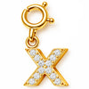 Studded Alphabet Charms