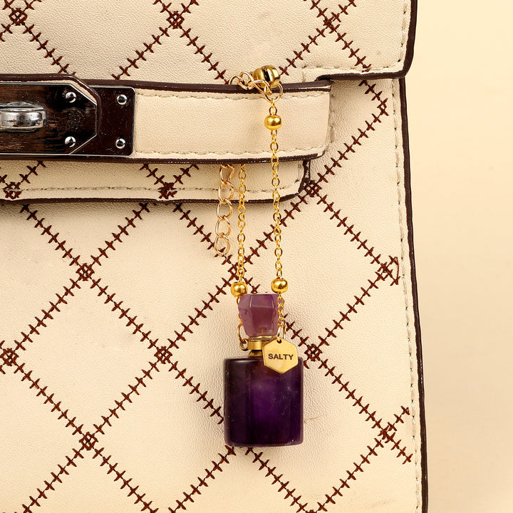 Sugilite Perfume Bottle Charm