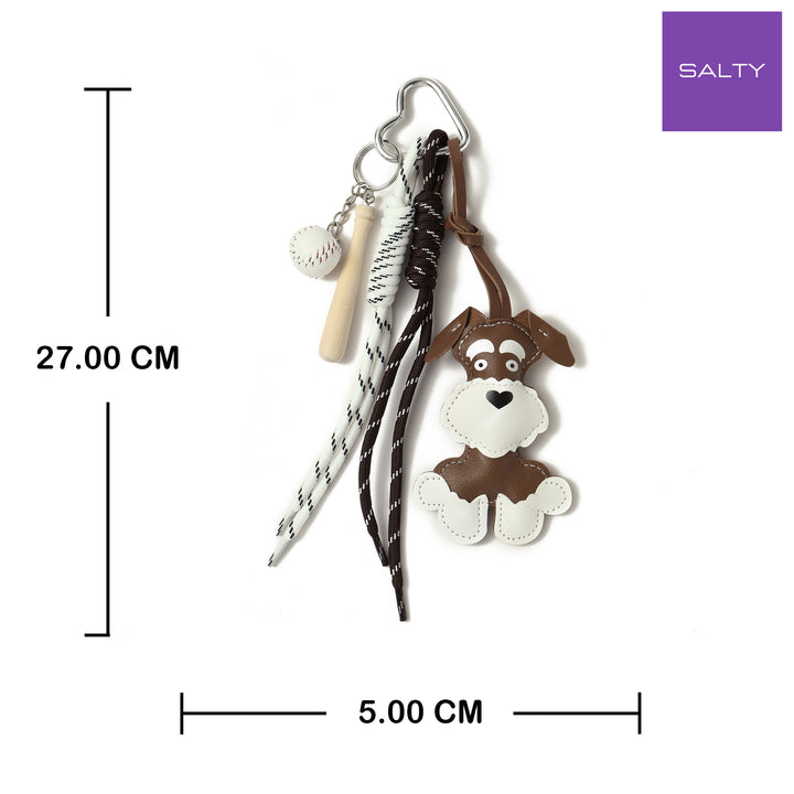 Cute Leather Harajuku Puppy Bag Charm