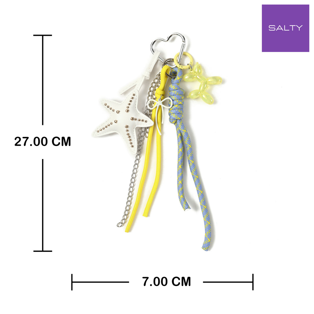 The Multi Starrer Keyring Bag Charm