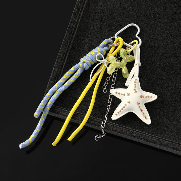 The Multi Starrer Keyring Bag Charm