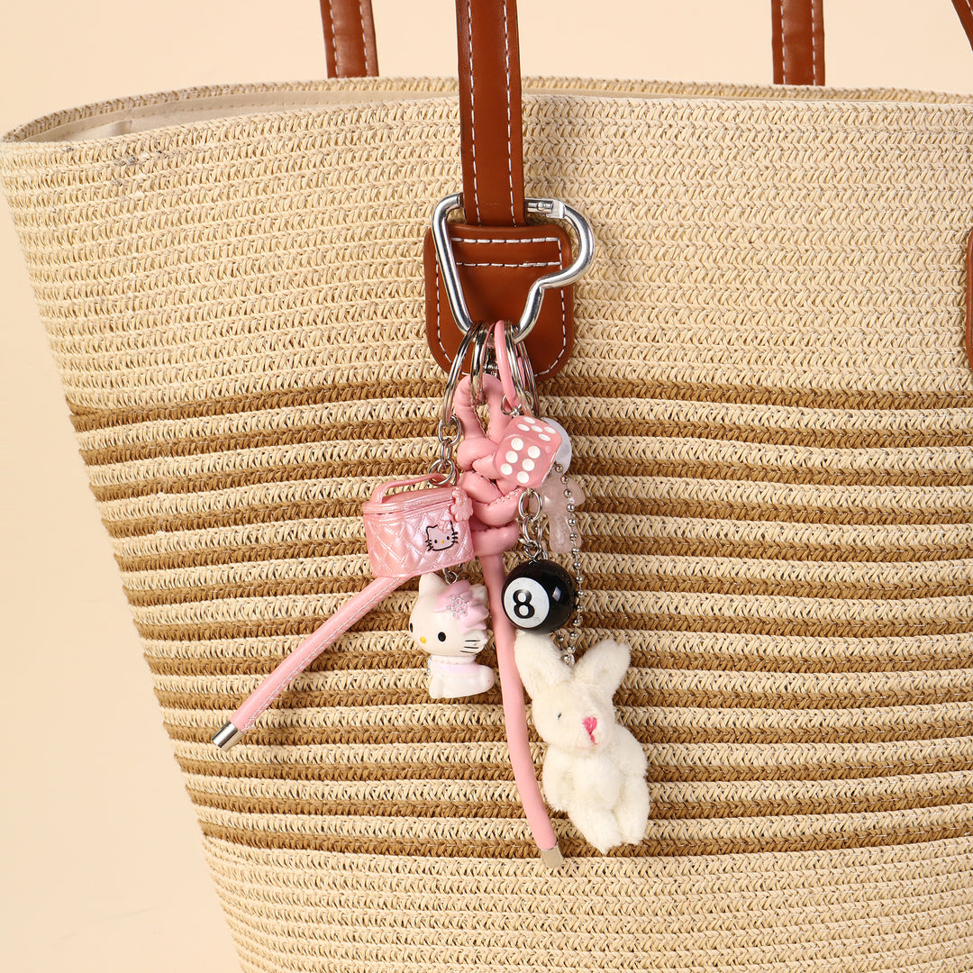 Hello Kitty Mini Vanity Bag Charm & Accessories - Salty Accessories