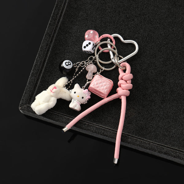 Hello Kitty Mini Vanity Bag Charm & Accessories