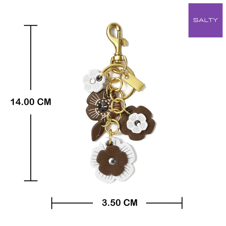 Mini Floral Bag Charm