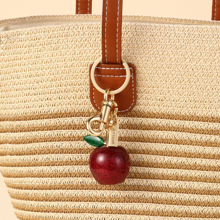 Red Apple Bag Charm