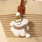 Plush Snowbark Dog Bag Charm