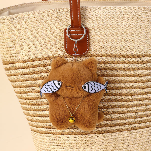 Fish Eye Teddy Bag Charm