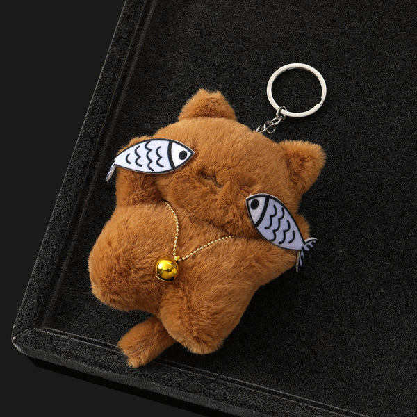 Fish Eye Teddy Bag Charm
