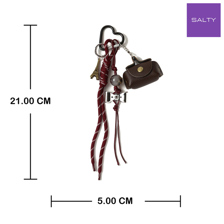 The Flap Mini Purse - Brown