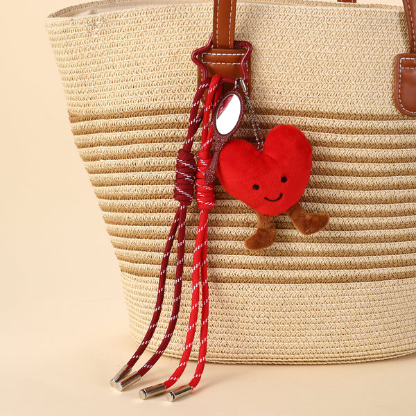 Love Bag Heart Purse Charm