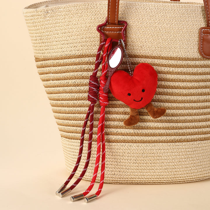 Love Bag Heart Purse Charm