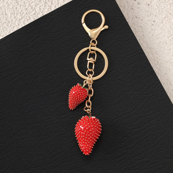 Strawberries Handbag & Purse Charm