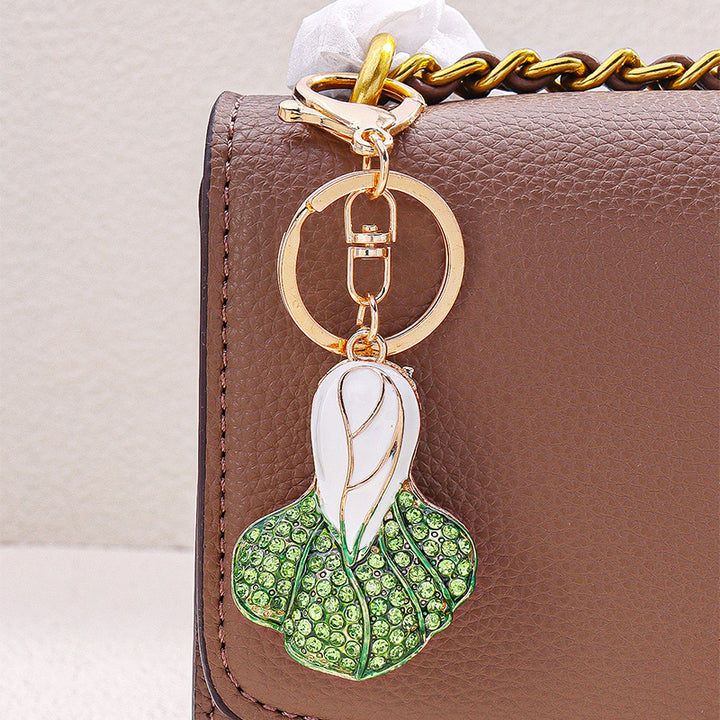 Cabbage Charm For Bag and Purse - Salty Accessories
