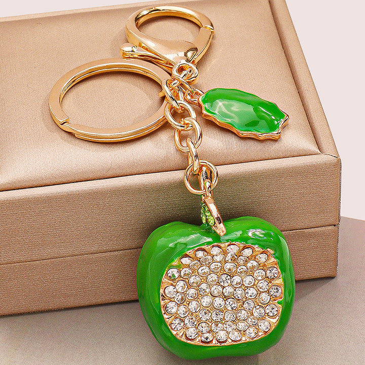Sparkling Green Apple Bag Charm