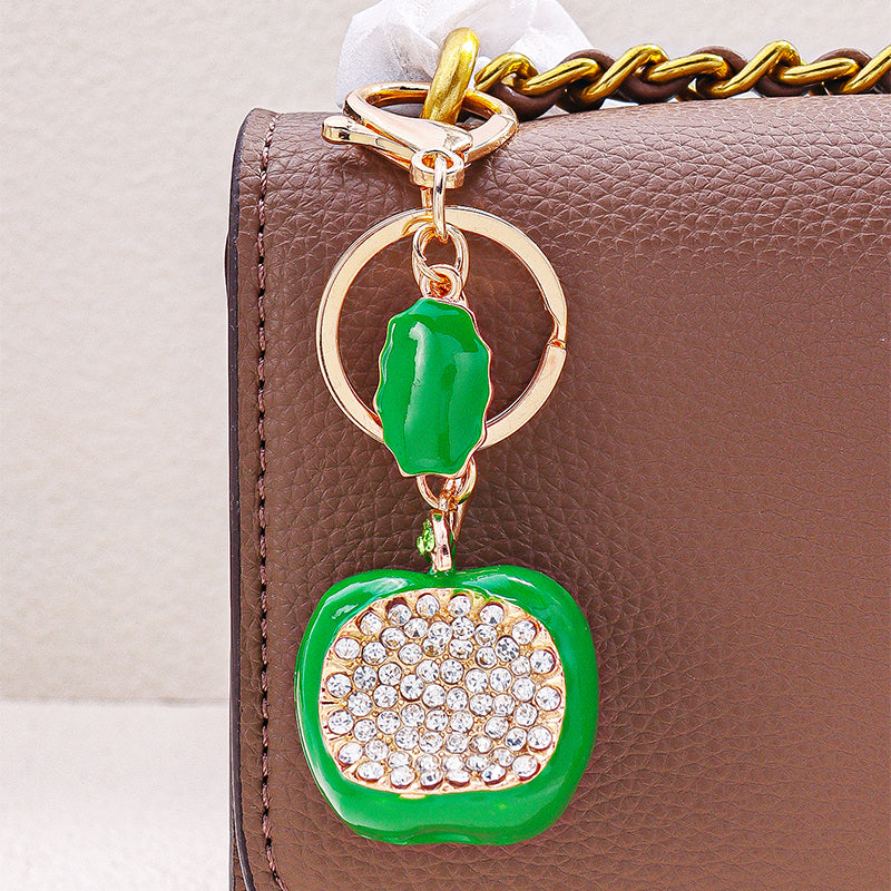 Sparkling Green Apple Bag Charm