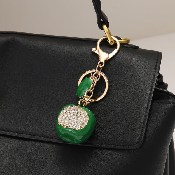 Sparkling Green Apple Bag Charm